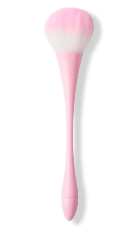 POLLY Earrings NS207 Large Dusting Brush Pale Pink