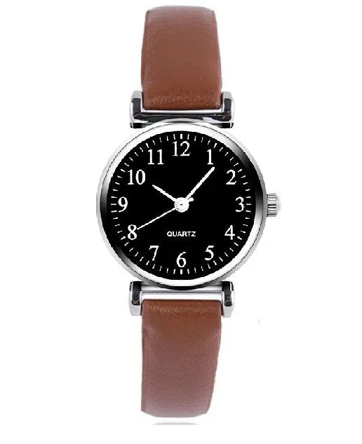 POLLY Rings W551 Brown Band Small Face Collection Quartz Watch
