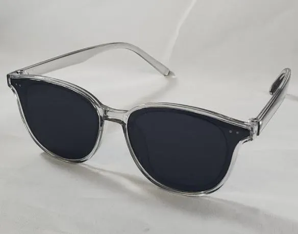 POLLY S153 Gray Frame Fashion Sunglasses Earrings