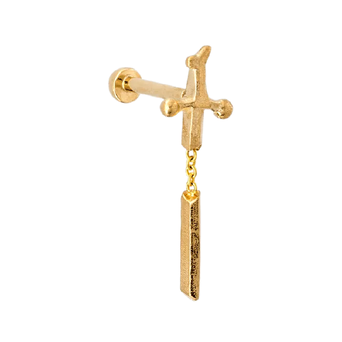 Pupil Hall Earrings Needle