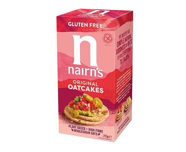 Ramsden International Nairns Gluten Free Oatcakes 213g Rings