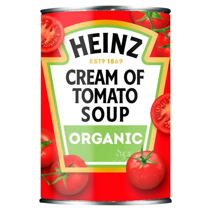 Ramsden International Necklaces Heinz Organic Cream of Tomato Soup 400g