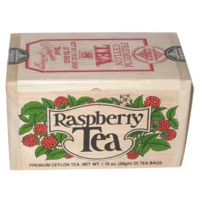 Raspberry Tea Box 25s Metropolitan Tea Company Earrings