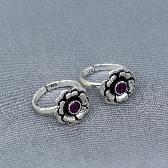 Rings 925 sterling silver womens toe rings tribal ethnic cultural jewelry from india ntr112 TRIBAL ORNAMENTS Rings 925 sterling silver womens toe rings tribal ethnic cultural jewelry from india ntr112 TRIBAL ORNAMENTS