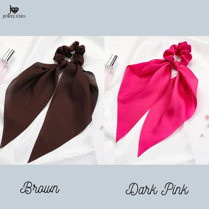 Rings Bow Scrunchie Jewelvers