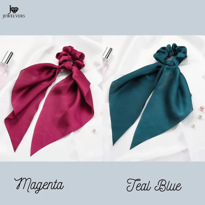 Rings Bow Scrunchie Jewelvers