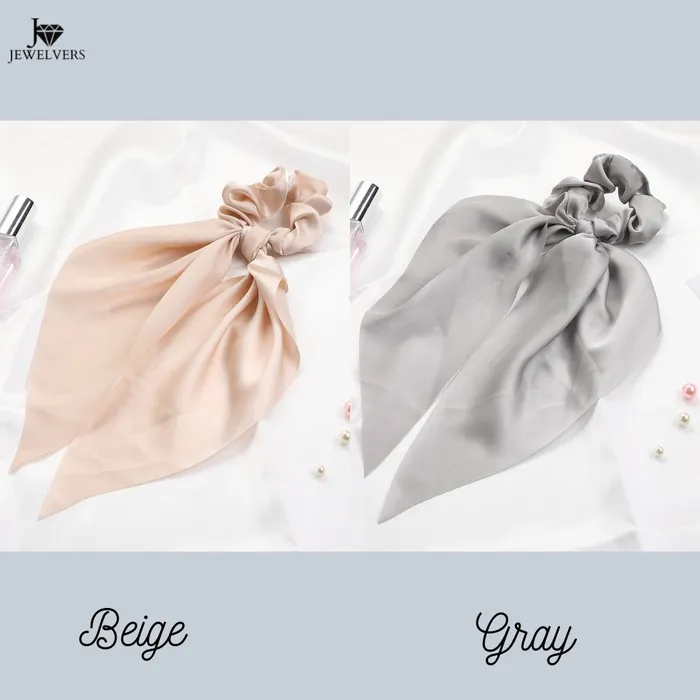 Rings Bow Scrunchie Jewelvers
