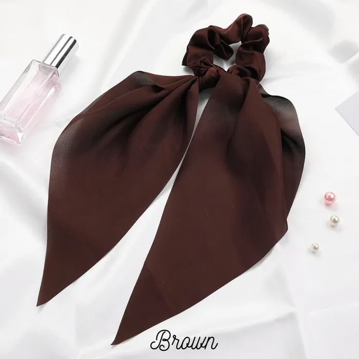 Rings Bow Scrunchie Jewelvers