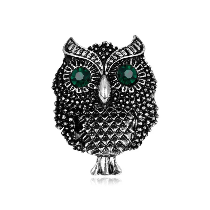 Rings F41 Silver Owl Pin 02