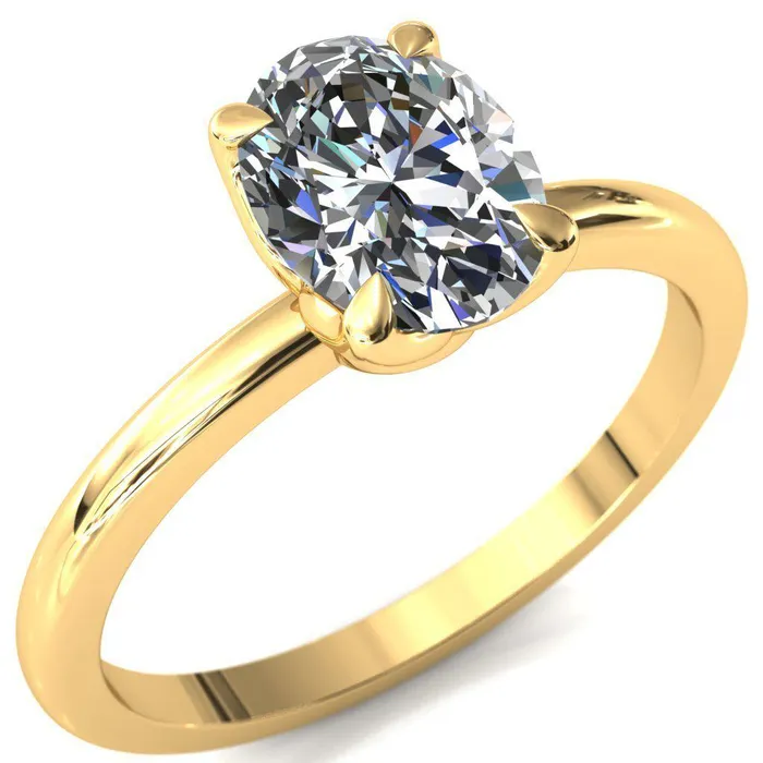 Rings Fire Brilliance Felicity Oval Center Stone 4 Claw Prong Petal Basket Engagement Ring Rings Fire Brilliance Felicity Oval Center Stone 4 Claw Prong Petal Basket Engagement Ring