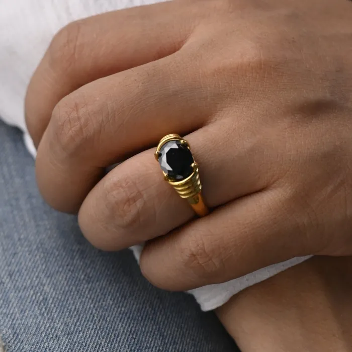 Rings Jewelvers 18K GoldFilled Zircon Ring Noor Ring