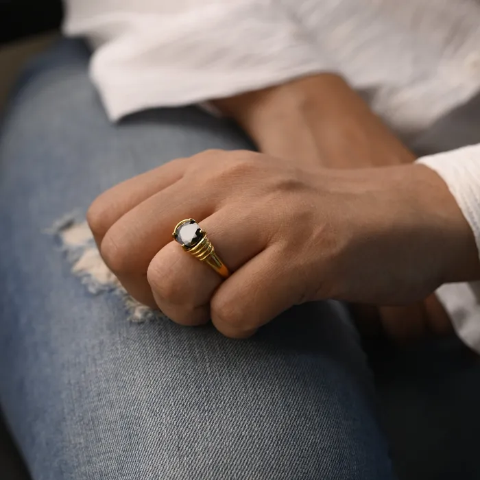 Rings Jewelvers 18K GoldFilled Zircon Ring Noor Ring Rings Jewelvers 18K GoldFilled Zircon Ring Noor Ring