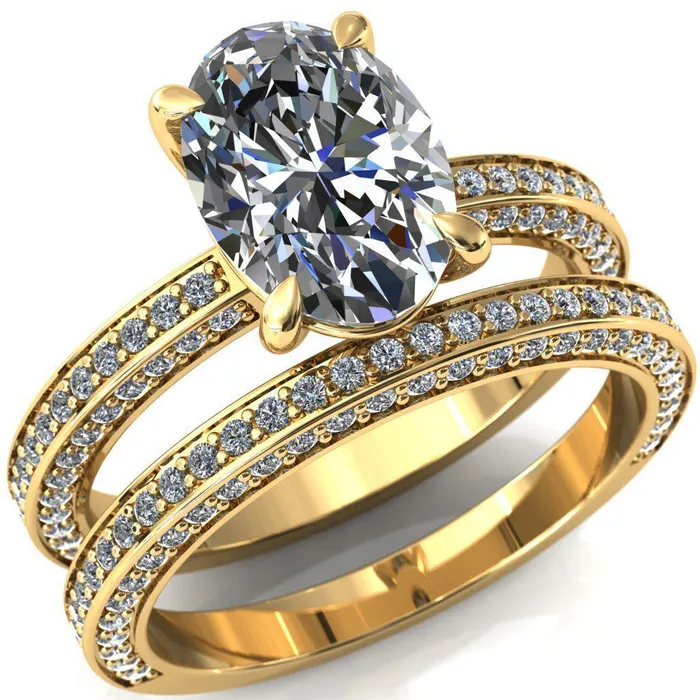 Rings Kailee Oval Center Stone 4 Prong 34 Eternity 3 Sided Diamond Shank Engagement Ring Fire Brilliance Rings Kailee Oval Center Stone 4 Prong 34 Eternity 3 Sided Diamond Shank Engagement Ring Fire Brilliance