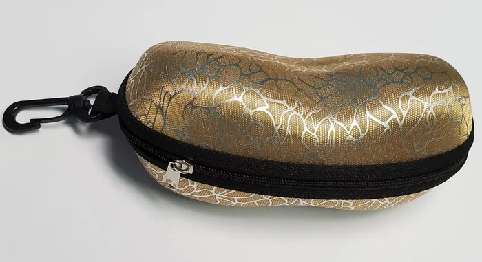 Rings POLLY S304 Champagne Silver Design Hard Sunglass Case