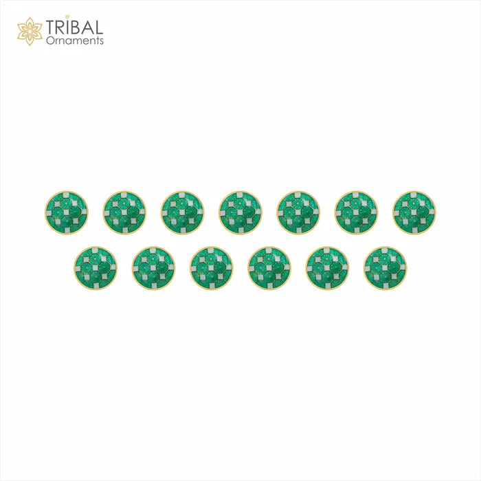 Rings TRIBAL ORNAMENTS 925 Sterling silver handmade gorgeous flower design buttons set of 13 pc for mens coat or suit best jewelry for all occasions btn60 Rings TRIBAL ORNAMENTS 925 Sterling silver handmade gorgeous flower design buttons set of 13 pc for mens coat or suit best jewelry for all occasions btn60