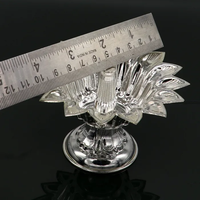 Rings TRIBAL ORNAMENTS 999 pure silver handmade elegant oil lamp silver home temple utensils silver diya deepak silver vessels silver art decorative art su172 Rings TRIBAL ORNAMENTS 999 pure silver handmade elegant oil lamp silver home temple utensils silver diya deepak silver vessels silver art decorative art su172