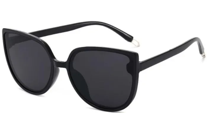 S83 Black Round Frame Sunglasses POLLY Rings