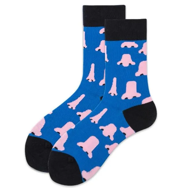 SF607 Royal Blue Nose Socks POLLY Rings