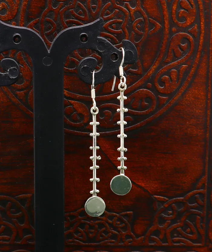 Solid 925 sterling silver handmade drop dangle designer hoop earring 925 stamped earring best gifting party fashionable jewelry ear674 TRIBAL ORNAMENTS Earrings Solid 925 sterling silver handmade drop dangle designer hoop earring 925 stamped earring best gifting party fashionable jewelry ear674 TRIBAL ORNAMENTS Earrings