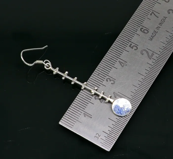 Solid 925 sterling silver handmade drop dangle designer hoop earring 925 stamped earring best gifting party fashionable jewelry ear674 TRIBAL ORNAMENTS Earrings Solid 925 sterling silver handmade drop dangle designer hoop earring 925 stamped earring best gifting party fashionable jewelry ear674 TRIBAL ORNAMENTS Earrings