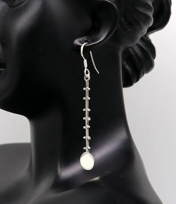 Solid 925 sterling silver handmade drop dangle designer hoop earring 925 stamped earring best gifting party fashionable jewelry ear674 TRIBAL ORNAMENTS Earrings Solid 925 sterling silver handmade drop dangle designer hoop earring 925 stamped earring best gifting party fashionable jewelry ear674 TRIBAL ORNAMENTS Earrings