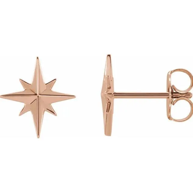 Star Earrings Fire Brilliance Earrings