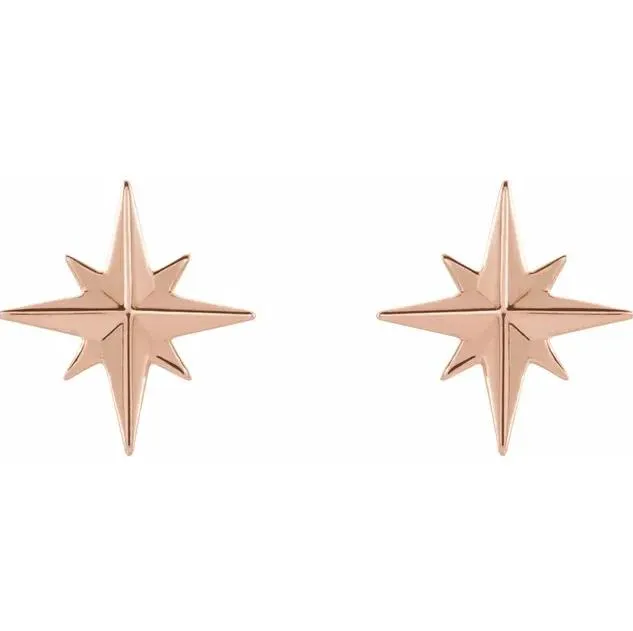 Star Earrings Fire Brilliance Earrings