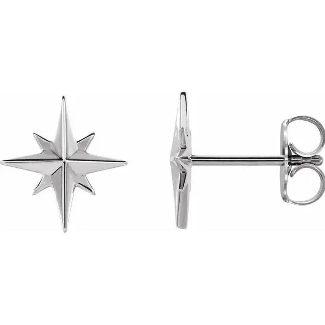 Star Earrings Fire Brilliance Earrings