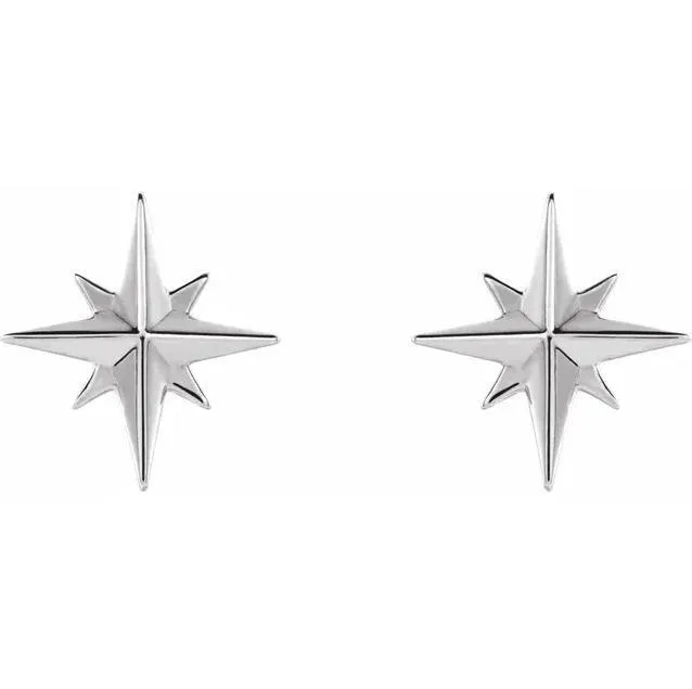Star Earrings Fire Brilliance Earrings