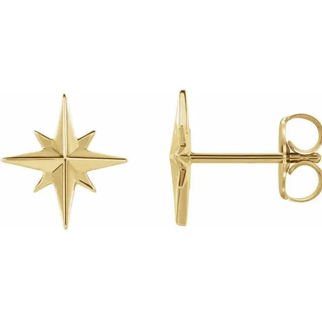 Star Earrings Fire Brilliance Earrings