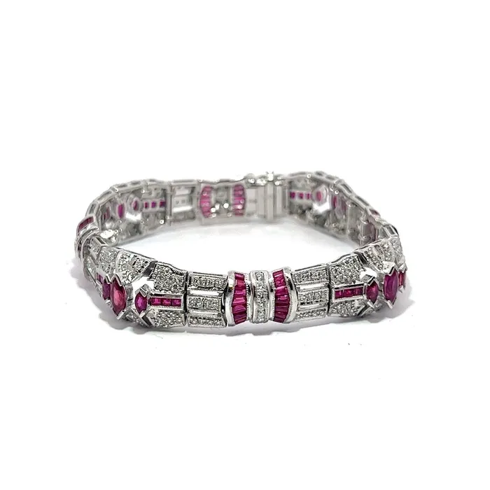 STORE 5a PreOwned Ruby and Diamond Bracelet Bracelets