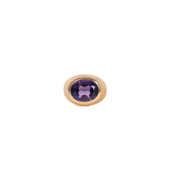 STORE 5a Rings PreOwned Oval Amethyst Ring