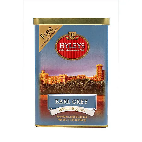 TFB Necklaces Hyleys Earl Grey Special Big Leaf Loose Leaf Tea