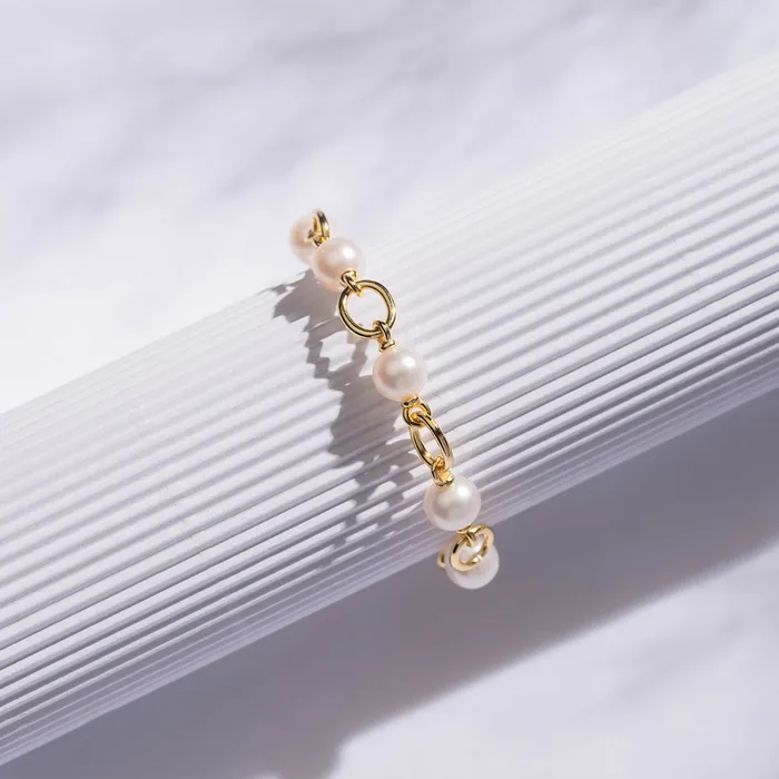 Top Grade Freshwater Pearl Bracelet WB00148 CONNECT Pearly Lustre Bracelets