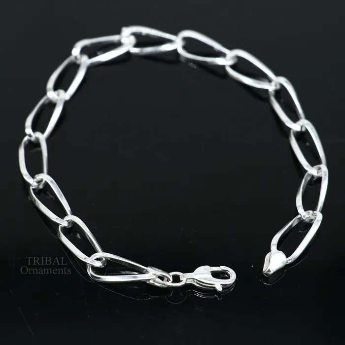 TRIBAL ORNAMENTS 8 bracelet 925 sterling silver handmade new fancy stylish solid chain bracelet stylish bracelet gifting elegant unisex jewelry nsbr510 Bracelets TRIBAL ORNAMENTS 8 bracelet 925 sterling silver handmade new fancy stylish solid chain bracelet stylish bracelet gifting elegant unisex jewelry nsbr510 Bracelets