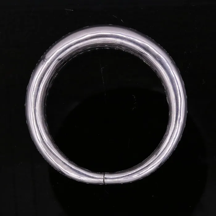 TRIBAL ORNAMENTS Bracelets 925 sterling silver vintage plain design handmade open face adjustable bangle bracelet kada cuff bracelet for unisex gifting india nsk228