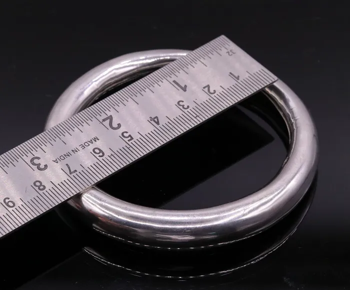 TRIBAL ORNAMENTS Bracelets 925 sterling silver vintage plain design handmade open face adjustable bangle bracelet kada cuff bracelet for unisex gifting india nsk228
