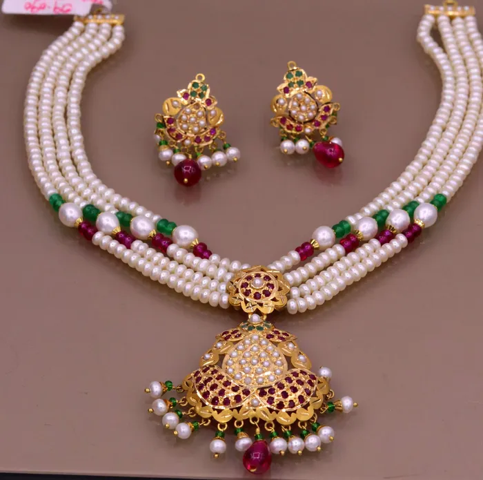 TRIBAL ORNAMENTS Handmade certified 22kt yellow gold Punjabi muslim rajputi style excellent belly dance wedding party wear with hanging color beads jewelry Rings TRIBAL ORNAMENTS Handmade certified 22kt yellow gold Punjabi muslim rajputi style excellent belly dance wedding party wear with hanging color beads jewelry Rings