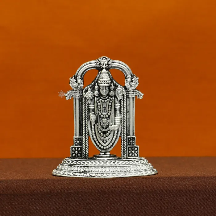 TRIBAL ORNAMENTS Necklaces 51cm 925 sterling silver stylish divine Venkateswara idol tirupati balaji statue sculpture figurine amazing crafted statue gift art733 TRIBAL ORNAMENTS Necklaces 51cm 925 sterling silver stylish divine Venkateswara idol tirupati balaji statue sculpture figurine amazing crafted statue gift art733