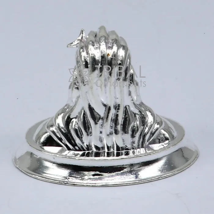 TRIBAL ORNAMENTS Necklaces 925 Sterling silver handmade hindu Lord Shiva divine statue figurine puja articles best silver sculpture article for home and car art601 TRIBAL ORNAMENTS Necklaces 925 Sterling silver handmade hindu Lord Shiva divine statue figurine puja articles best silver sculpture article for home and car art601