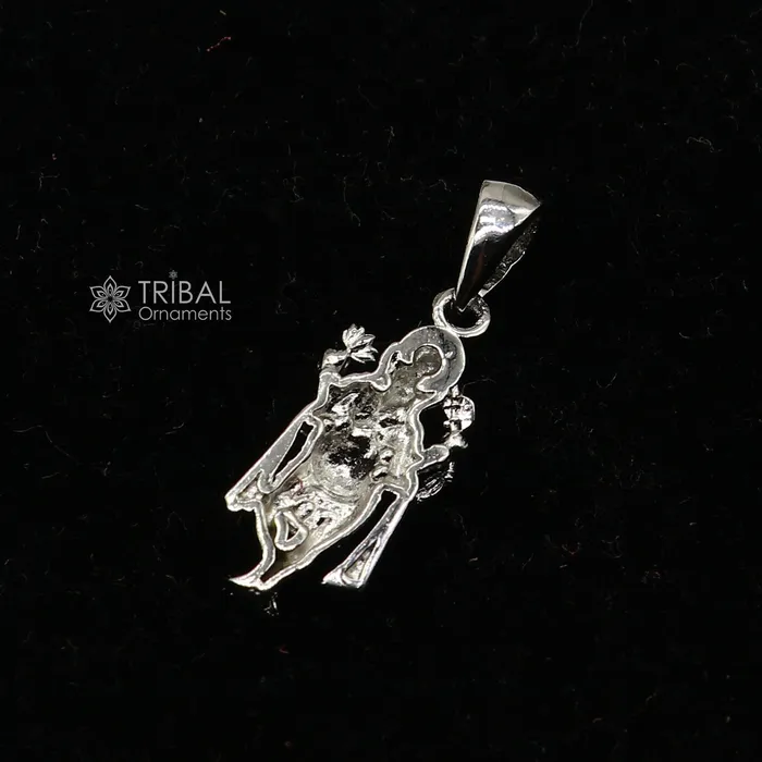 TRIBAL ORNAMENTS Necklaces 925 sterling silver Lord Ganesha standing design pendant necklace Lord Ganesha unique style handmade pendant for unisex gift Nsp829 TRIBAL ORNAMENTS Necklaces 925 sterling silver Lord Ganesha standing design pendant necklace Lord Ganesha unique style handmade pendant for unisex gift Nsp829