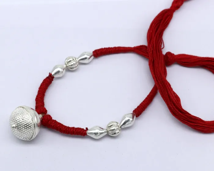 TRIBAL ORNAMENTS Necklaces Vintage design solid silver gorgeous vintage tribal Indian traditional look necklace stylish choker necklace belly dance jewelry set180