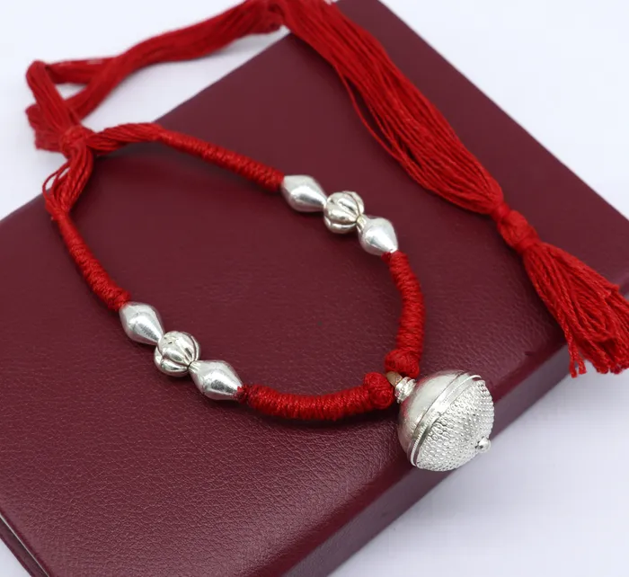 TRIBAL ORNAMENTS Necklaces Vintage design solid silver gorgeous vintage tribal Indian traditional look necklace stylish choker necklace belly dance jewelry set180