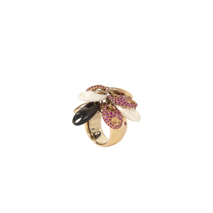 VALENTE GIOIELLIERIS PreOwned Valente Pink Sapphire Nambia Ring Rings