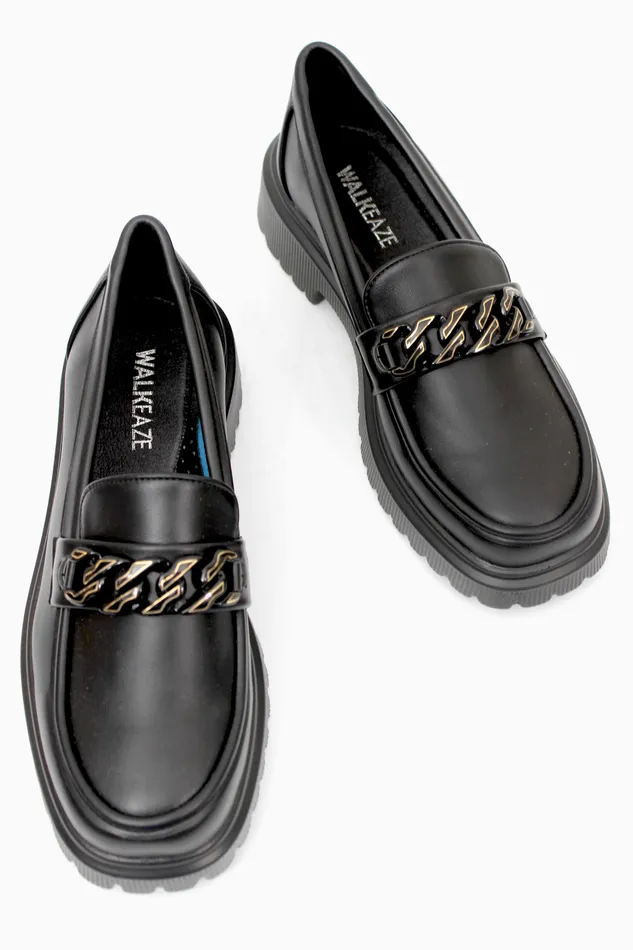 Walkeaze Earrings Women Formal Loafer 98303S