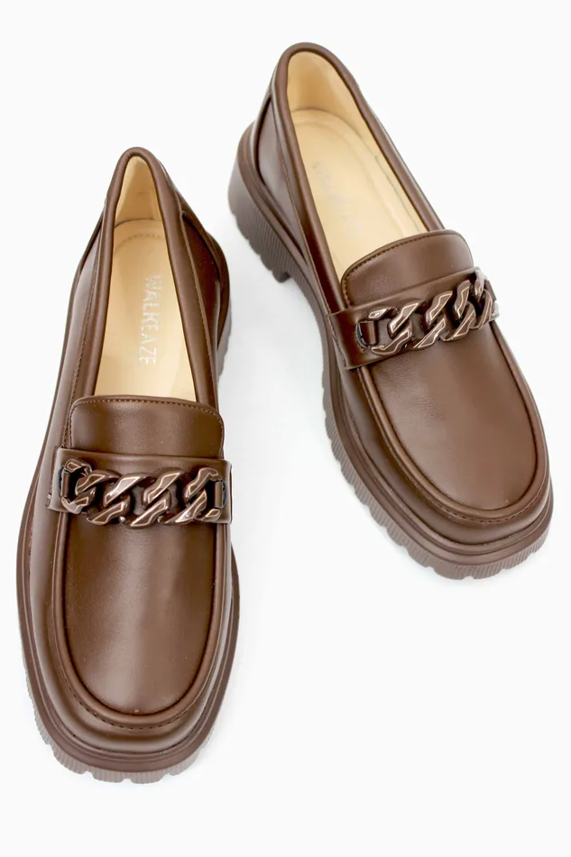 Walkeaze Earrings Women Formal Loafer 98303S