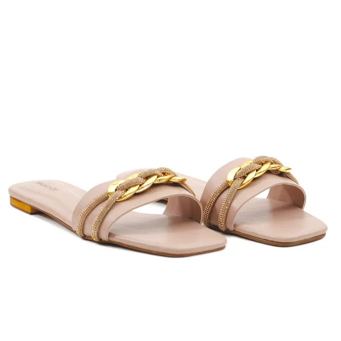 Walkeaze Earrings Women Formal Slippers 39813S