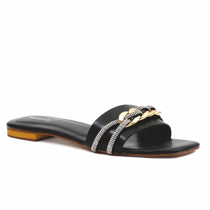 Walkeaze Earrings Women Formal Slippers 39813S