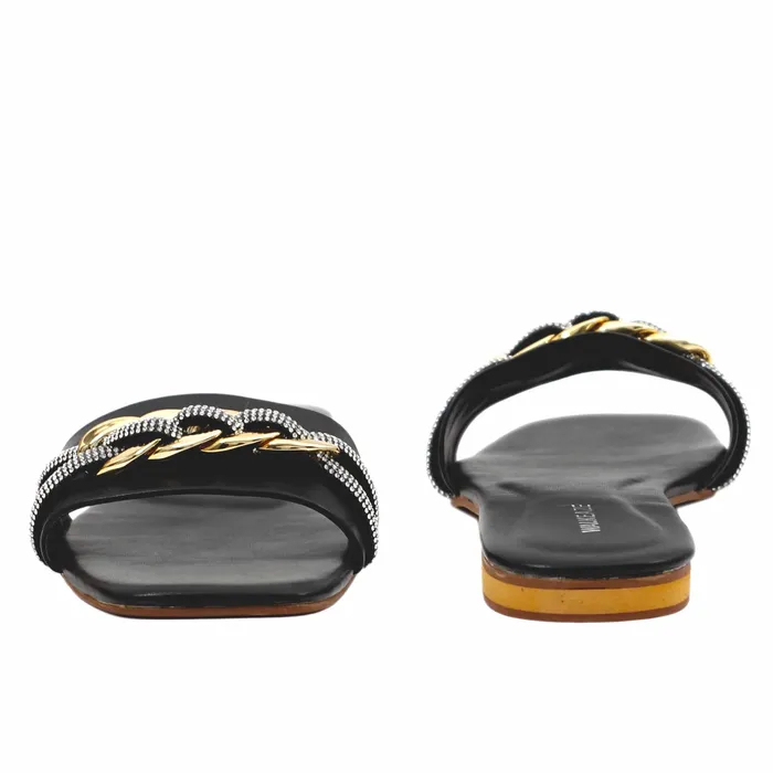 Walkeaze Earrings Women Formal Slippers 39813S