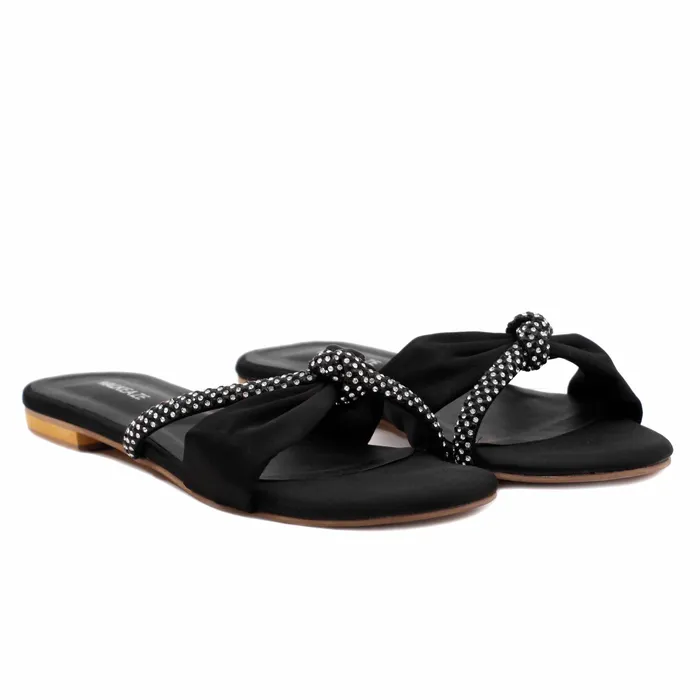 Walkeaze Earrings Women Formal Slippers 40102S